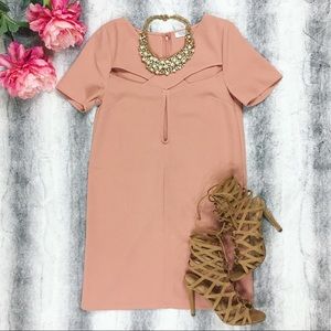 Tobi • Peach Nude Cutout Dress